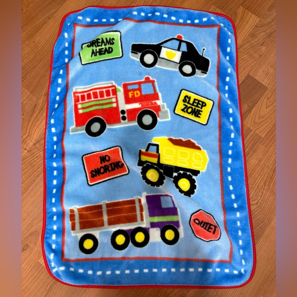 Tonka Kids Vehicle Themed Blanket